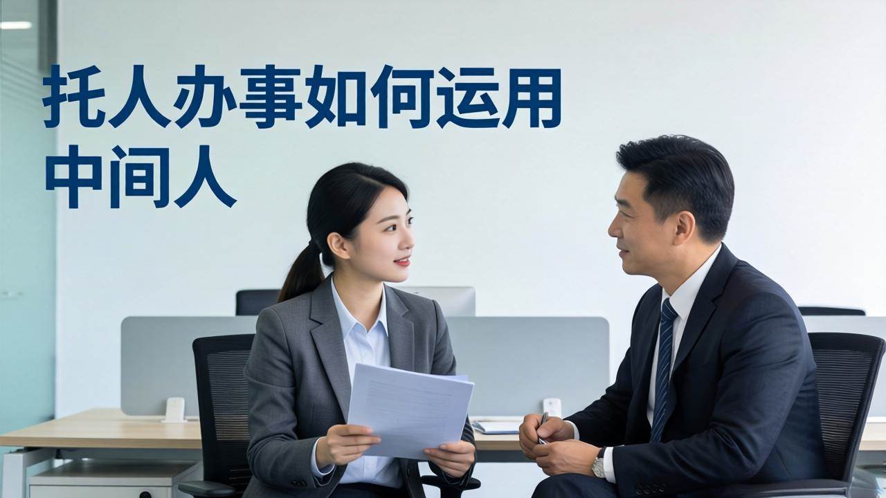 （17938期）付费文章：托人办事如何运用中间人？-卓越网创