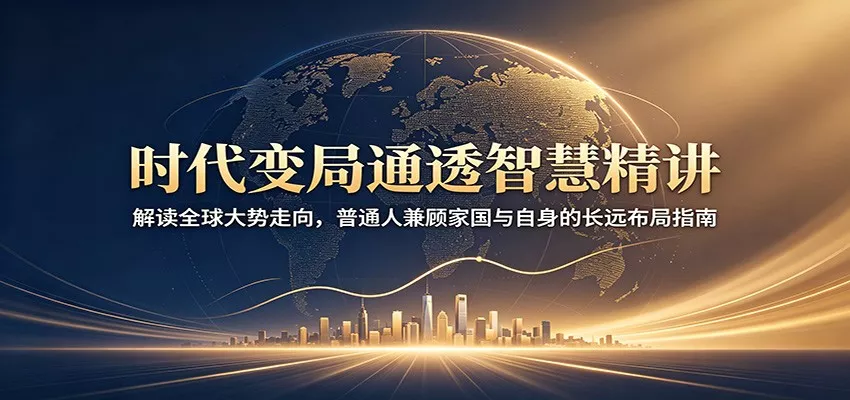 时代变局通透智慧精讲:解读全球大势走向,普通人兼顾家国与自身的长远布局指南-卓越网创