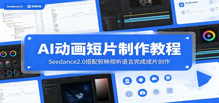 AI动画短片制作教程:Seedance2.0搭配剪映视听语言完成成片创作 AI动画短片制作教程:Seedance2.0搭配剪映视听语言完成成片创作