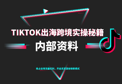 TikTok跨境电商0-1搭建运营(更新10月)-卓越网创