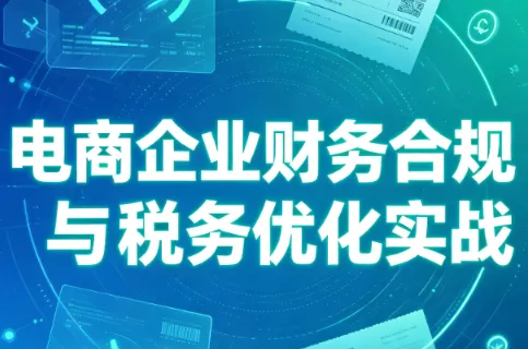 电商企业财务合规与税务优化实战-卓越网创