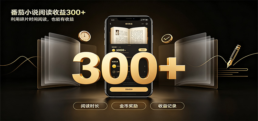 番茄达人变现新玩法，自动完成阅读任务获取时长收益，每日300+-卓越网创