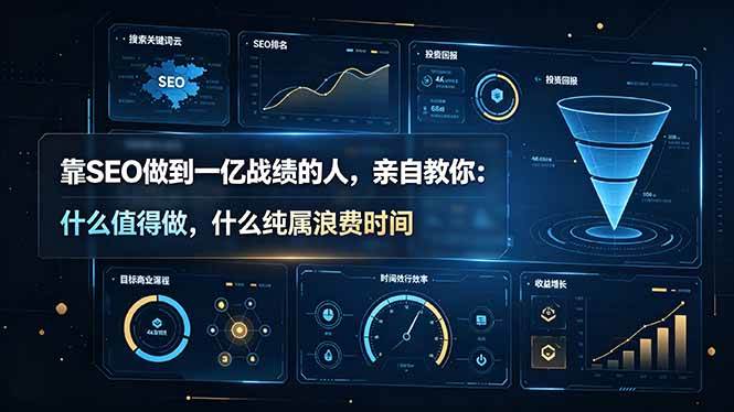 (19197期)靠SEO做到一亿战绩的人,亲自教你:什么值得做,什么纯属浪费时间【原创双语字幕】 (19197期)靠SEO做到一亿战绩的人,亲自教你:什么值得做,什么纯属浪费时间【原创双语字幕】