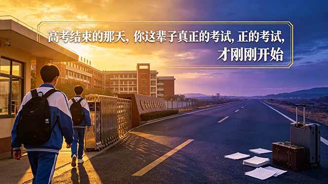 (18968期)付费文章:高考结束的那天,你这辈子真正的考试,才刚刚开始 (18968期)付费文章:高考结束的那天,你这辈子真正的考试,才刚刚开始
