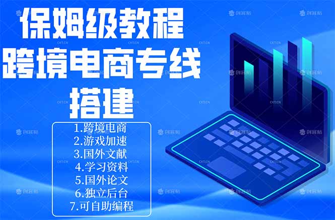 保姆级教程：手把手教你搭建跨境电商专线-卓越网创