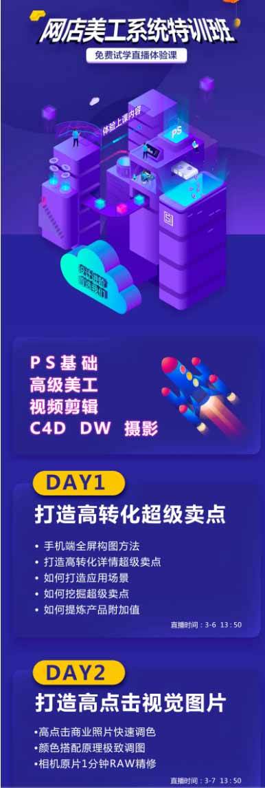 (19435期)网店美工系统精英班-7月:PS基础×主图设计×海报实战×详情页×首页装修×产品修图×视频剪辑×人像精修。 (19435期)网店美工系统精英班-7月:PS基础×主图设计×海报实战×详情页×首页装修×产品修图×视频剪辑×人像精修。