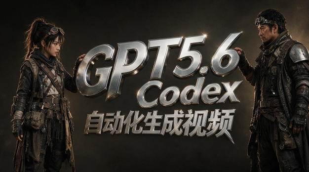 (19393期)GPT5.6+Codex自动化视频生成:提示词设计×角色设定×封面海报×工作流思路,高效产出AI视频 (19393期)GPT5.6+Codex自动化视频生成:提示词设计×角色设定×封面海报×工作流思路,高效产出AI视频