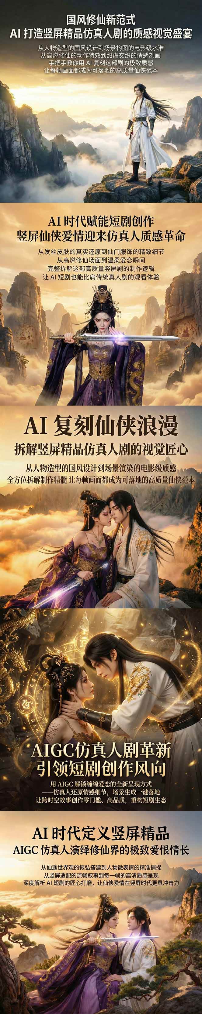 (18199期)AIGC 仿真人短剧创作革新,解锁仙侠爱恋全新呈现,一键出高质场景,零门槛打造爆款剧集 (18199期)AIGC 仿真人短剧创作革新,解锁仙侠爱恋全新呈现,一键出高质场景,零门槛打造爆款剧集