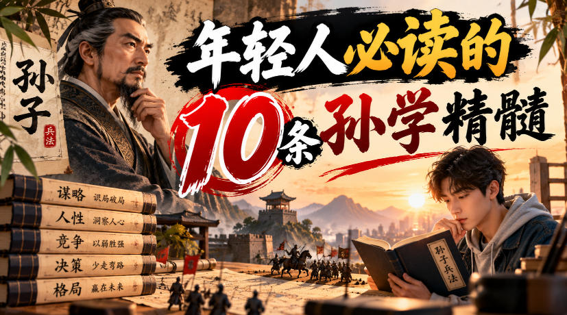 某公众号付费文章：年轻人必读的10条孙学精髓-卓越网创