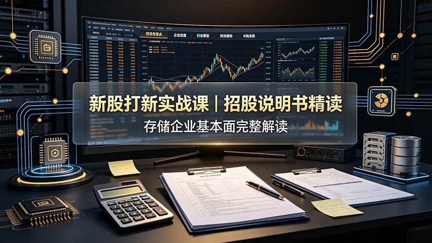 (19255期)付费文章:新股打新实战课|招股说明书精读,存储企业基本面完整解读 (19255期)付费文章:新股打新实战课|招股说明书精读,存储企业基本面完整解读