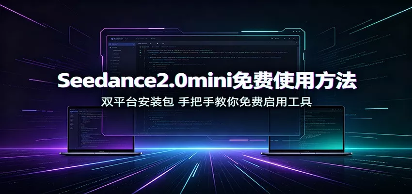Seedance2.0mini免费使用方法：双平台安装包，手把手教你免费启用工具-卓越网创