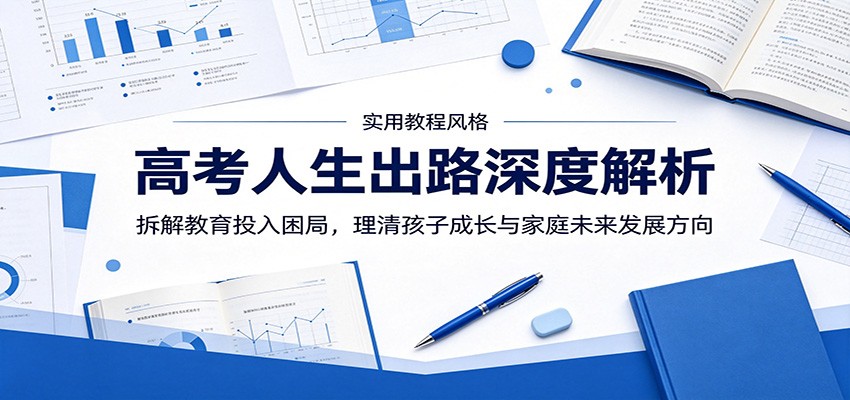 高考人生出路深度解析:拆解教育投入困局,理清孩子成长与家庭未来发展方向 高考人生出路深度解析:拆解教育投入困局,理清孩子成长与家庭未来发展方向