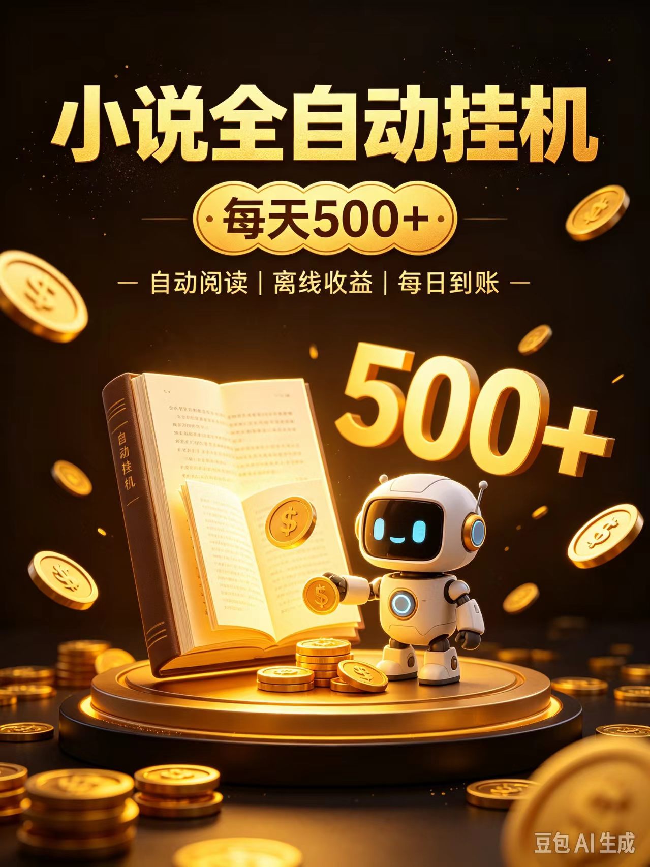 番茄全自动小说0门槛副业，日入300+，躺赚稳定风口项目-卓越网创