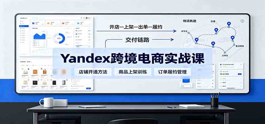 yandex跨境电商实战课：平台入门、开店、物流、选品上架与定价全流程-卓越网创