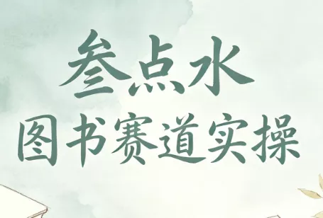 叁点水图书赛道实操-卓越网创