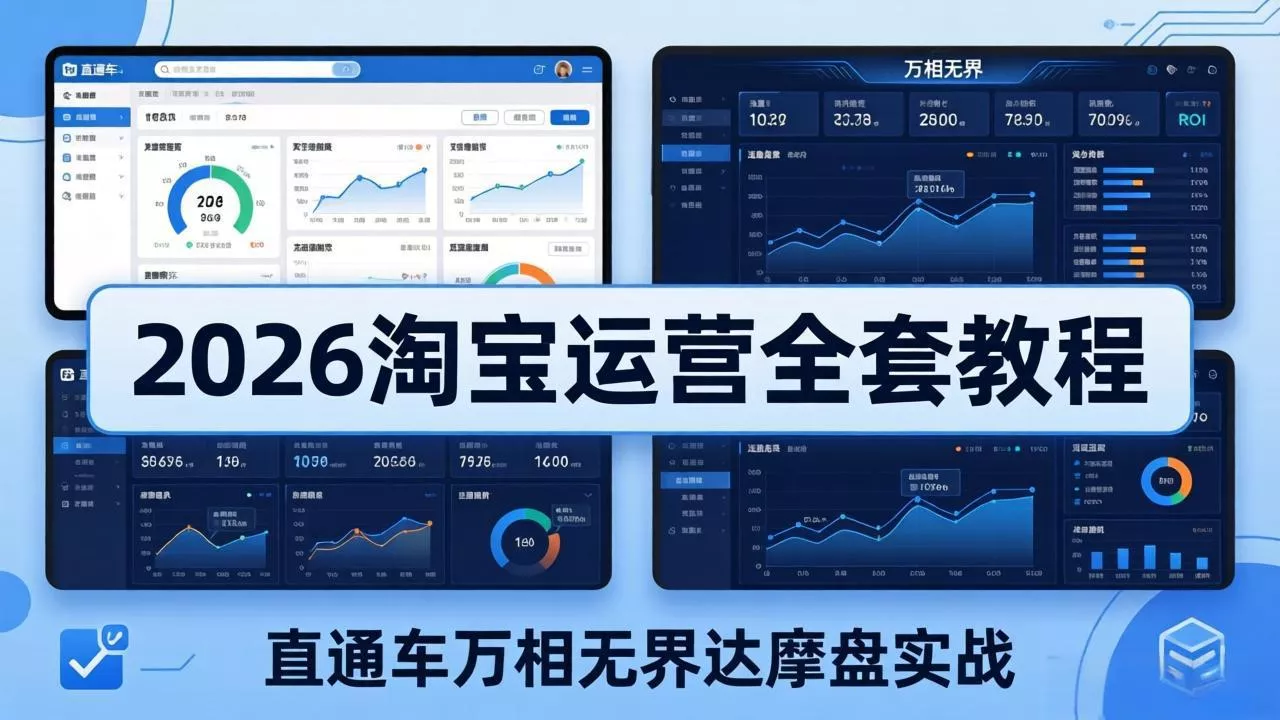 2026淘宝运营全套教程(更新7月-卓越网创