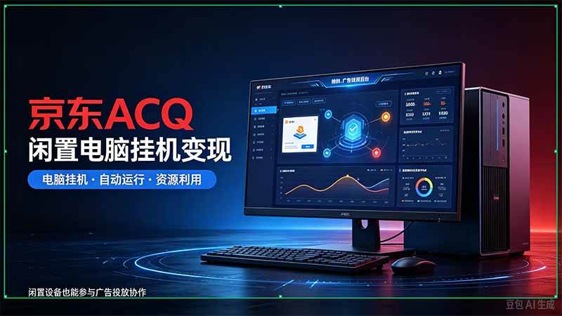 （21063期）京东ACQ是什么？闲置电脑挂机采集项目拆解-卓越网创