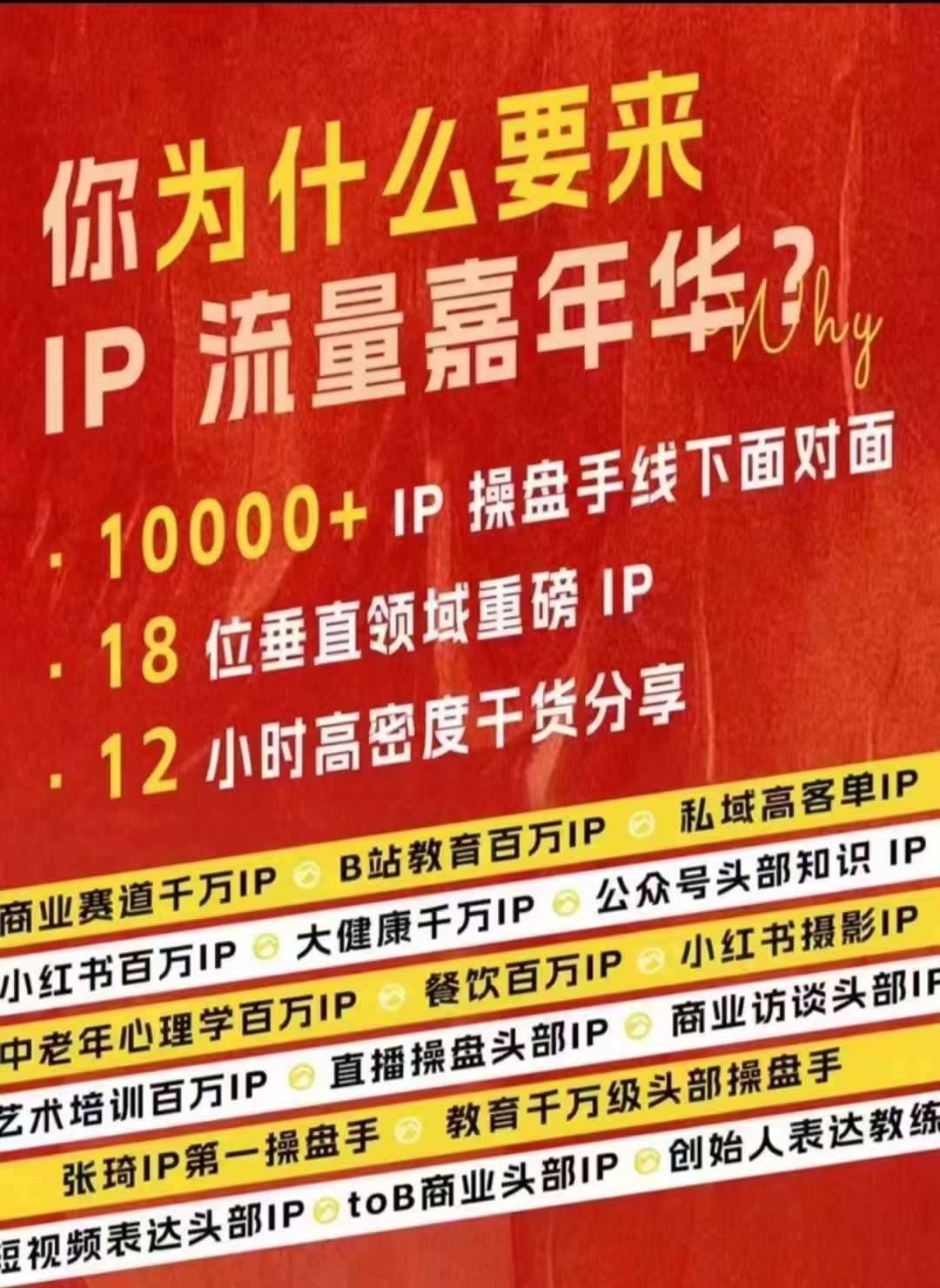 群响IP流量嘉年华,现场视频+IP江湖2024典藏版PPT-卓越网创