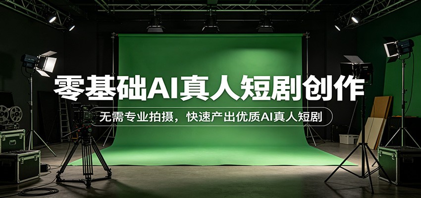 零基础AI真人短剧创作:无需专业拍摄,快速产出优质AI真人短剧 零基础AI真人短剧创作:无需专业拍摄,快速产出优质AI真人短剧