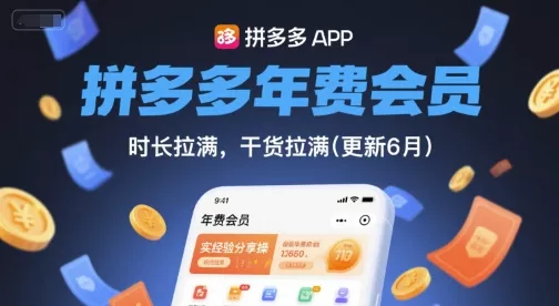 拼多多年费会员,实经验分享操,时长拉满,干货拉满(更新260804)-卓越网创