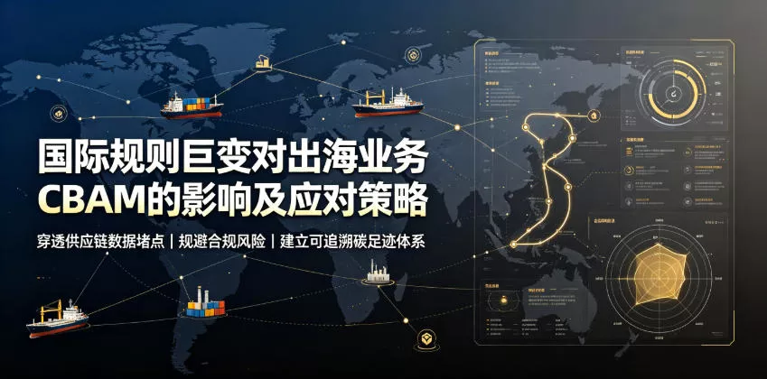国际规则巨变对出海业务CBAM的影响及应对策略,帮助企业穿透供应链数据堵点,规避合规风险 国际规则巨变对出海业务CBAM的影响及应对策略,帮助企业穿透供应链数据堵点,规避合规风险