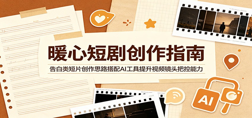 暖心短剧创作指南:告白类短片创作思路搭配AI工具提升视频镜头把控能力 暖心短剧创作指南:告白类短片创作思路搭配AI工具提升视频镜头把控能力
