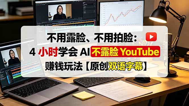 (19161期)不用露脸、不用拍脸:4 小时学会 AI 不露脸 YouTube 赚钱玩法【原创双语字幕】 (19161期)不用露脸、不用拍脸:4 小时学会 AI 不露脸 YouTube 赚钱玩法【原创双语字幕】