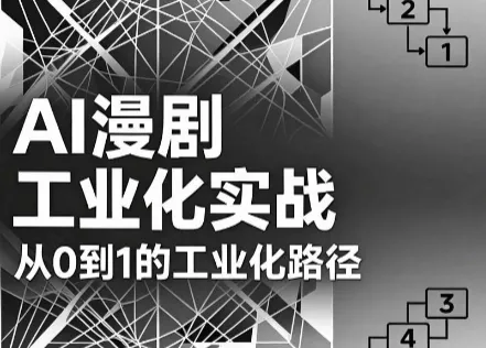 AI漫剧从0到1的工业化实战(更新7月)-卓越网创