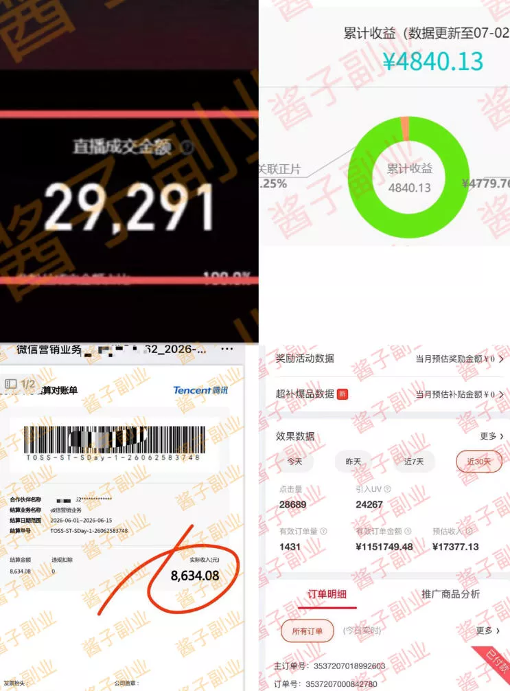 985十年互联网老兵亲测：2026年多个真实落地副业项目，手把手带你搭建被动收入管道(淘宝无人直播、TK拉新、代运营、CSGO……)【揭秘】