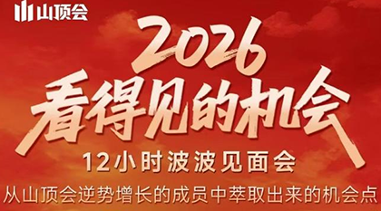 波波·2026看得见的机会12小时波波见面会(东莞线下课2月1日)-卓越网创