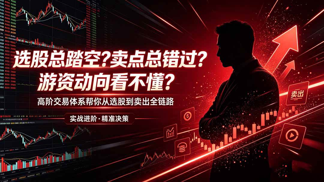 (18937期)选股总踏空?卖点总错过?游资动向看不懂?高阶交易体系帮你从选股到卖出全链路(更新6月) (18937期)选股总踏空?卖点总错过?游资动向看不懂?高阶交易体系帮你从选股到卖出全链路(更新6月)