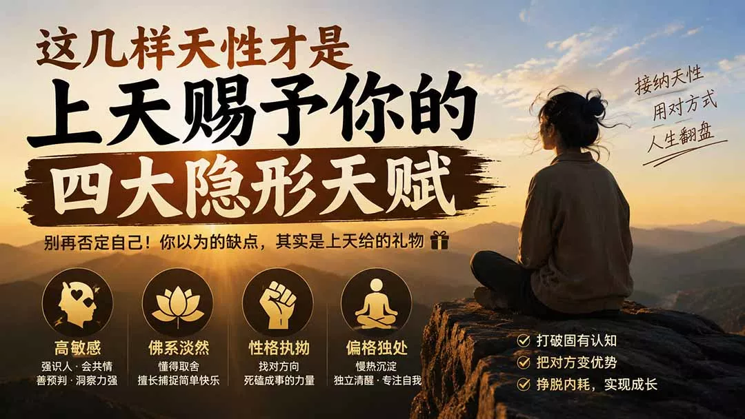 付费文章:这几样天性才是上天赐予你的四大隐形天赋 付费文章:这几样天性才是上天赐予你的四大隐形天赋