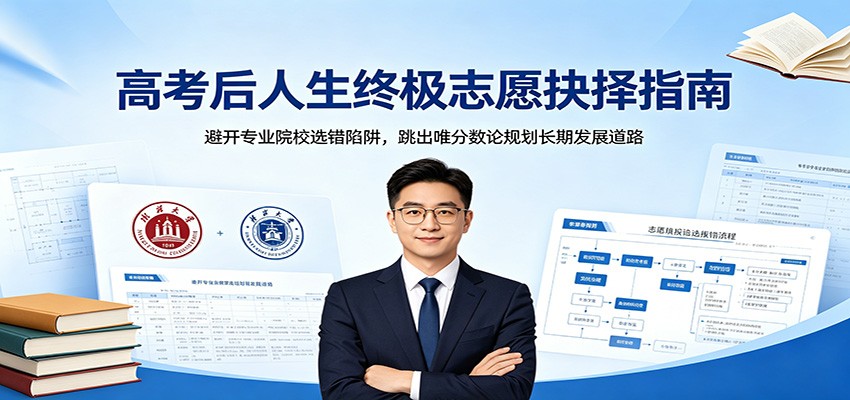 高考后人生终极志愿抉择指南:避开专业院校选错陷阱,跳出唯分数论规划长期发展道路 高考后人生终极志愿抉择指南:避开专业院校选错陷阱,跳出唯分数论规划长期发展道路
