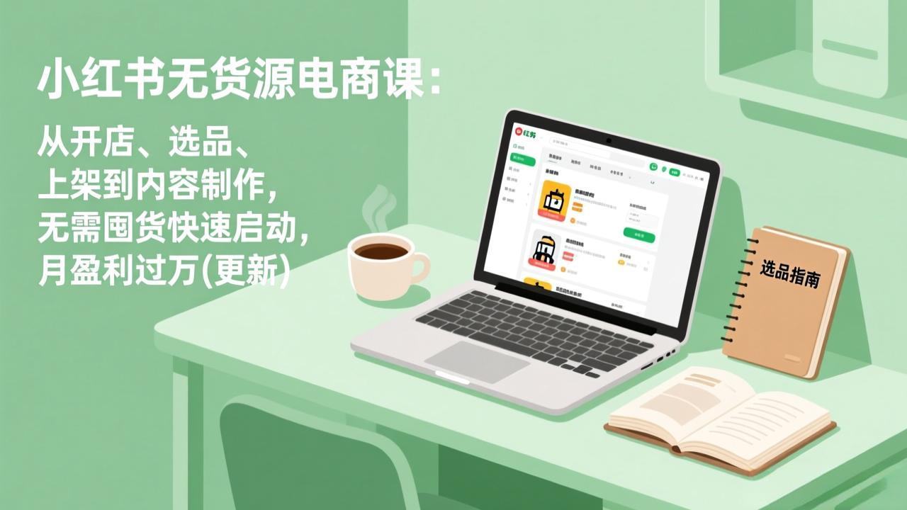 小红书无货源电商课(5月12更新 小红书无货源电商课(5月12更新