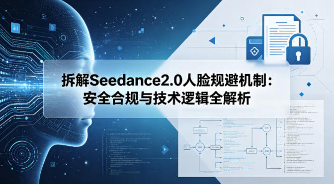 拆解Seedance2.0人脸规避机制：安全合规与技术逻辑全解析-卓越网创