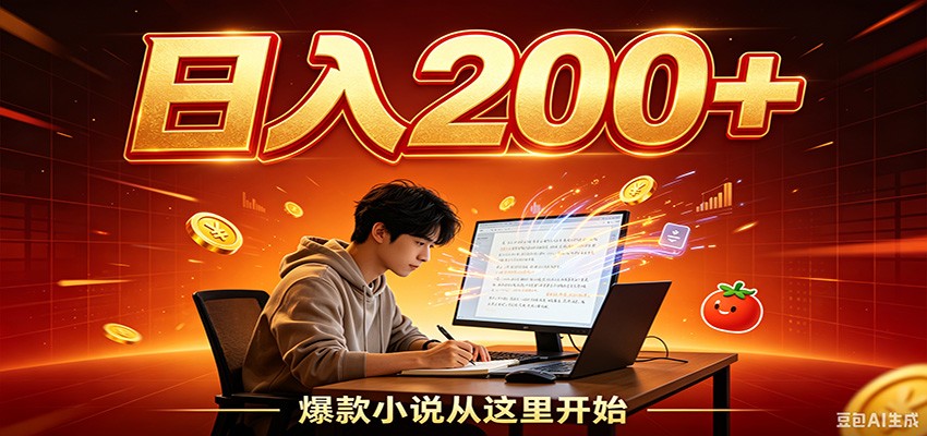 番茄达人变现新玩法，设备后台自动完成阅读任务获取时长收益，全自动运行 每日300+-卓越网创