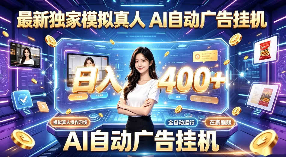 最新独家模拟真人,AI自动挂号挂G,日入400+,全程全自动运行,无需人工【揭秘】 最新独家模拟真人,AI自动挂号挂G,日入400+,全程全自动运行,无需人工【揭秘】