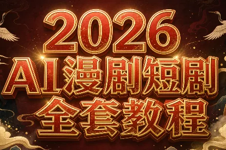 2026Ai漫剧短剧全套教程 2026Ai漫剧短剧全套教程
