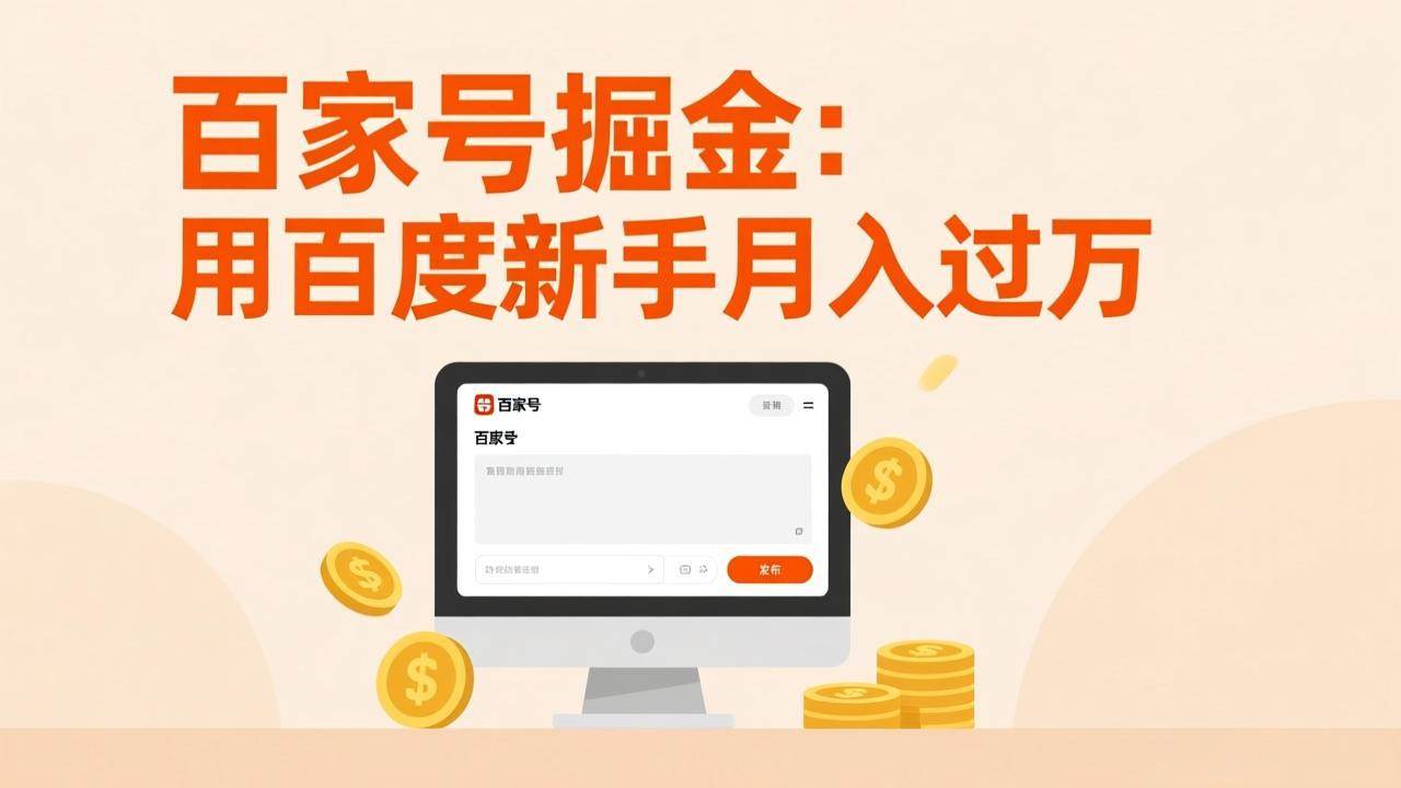 （17549期）家号掘金：用百度新手月入过万，日入300，无需引流，全新手机搬砖项目-卓越网创