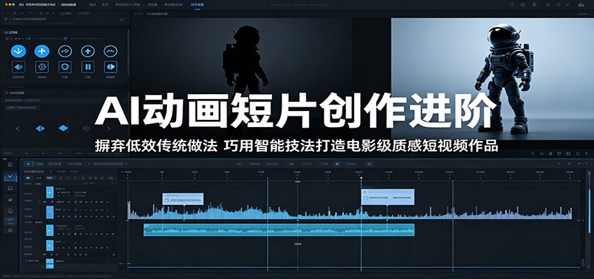AI动画短片创作进阶:摒弃低效传统做法,巧用智能技法打造电影级质感短视频作品 AI动画短片创作进阶:摒弃低效传统做法,巧用智能技法打造电影级质感短视频作品