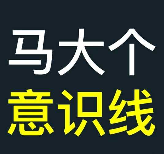 马大个意识线，一门改变人生意识的课程，讲解什么是能力线什么是意识线-卓越网创