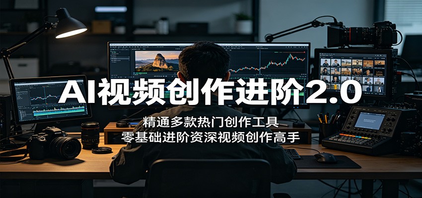 AI视频创作进阶2.0:精通多款热门创作工具,零基础进阶资深视频创作高手 AI视频创作进阶2.0:精通多款热门创作工具,零基础进阶资深视频创作高手