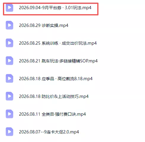拼多多实战特训营(更新26年9月