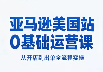 亚马逊美国站0基础运营课 亚马逊美国站0基础运营课