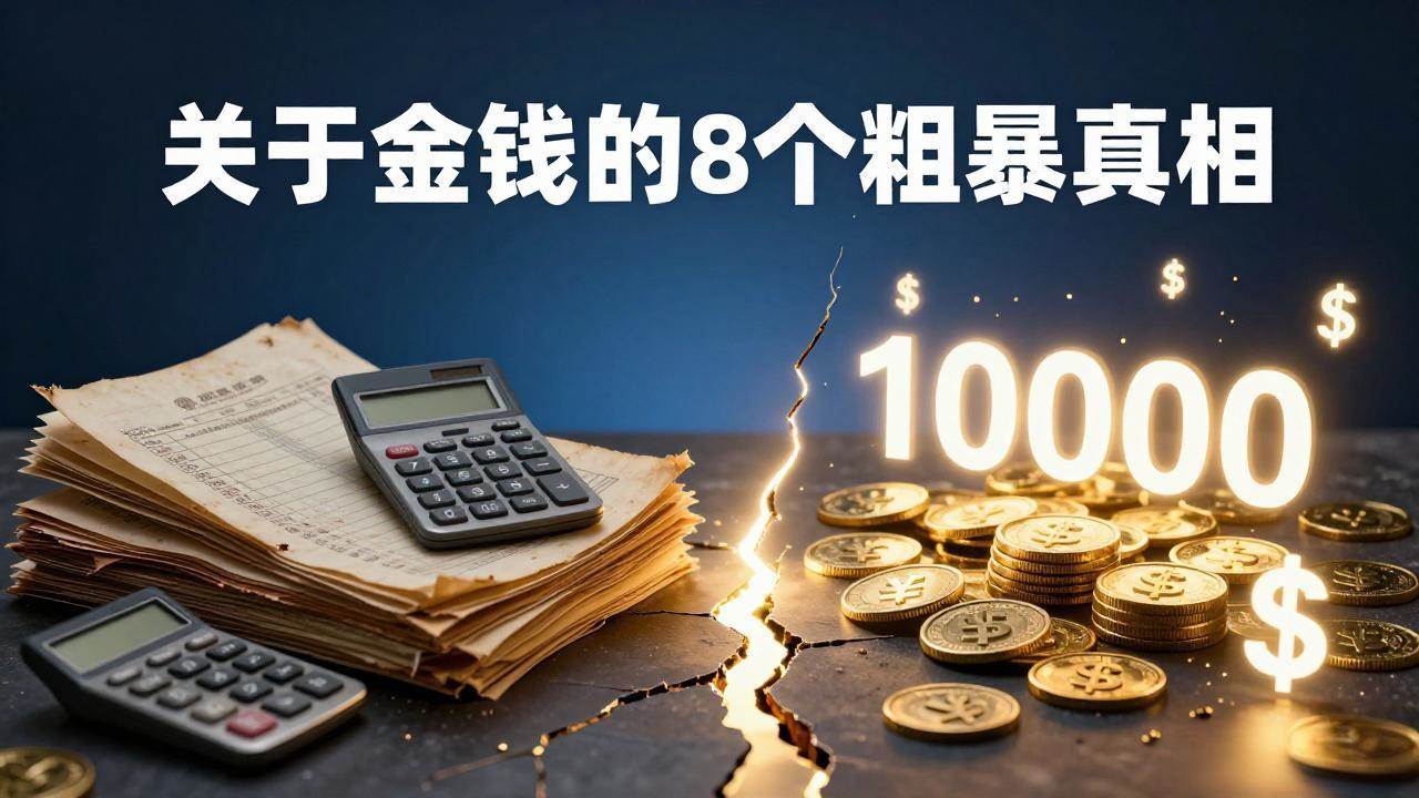 （18021期）付费文章：关于金钱的 8 个粗暴真相，彻底重塑你的赚钱思维与财富认知-卓越网创