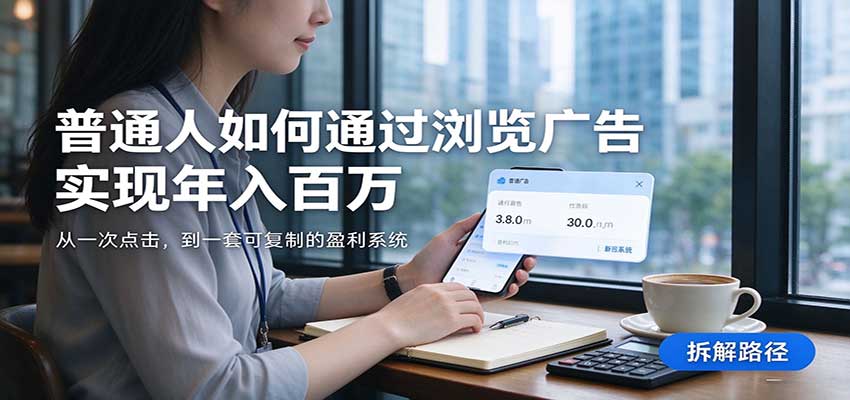 2026最新技术24小时全自动浏览广告，全网独家，单台设备日入200+，支持实地学习考察-卓越网创