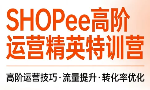 梦凡老师·Shopee虾皮高阶运营课程(更新)-卓越网创