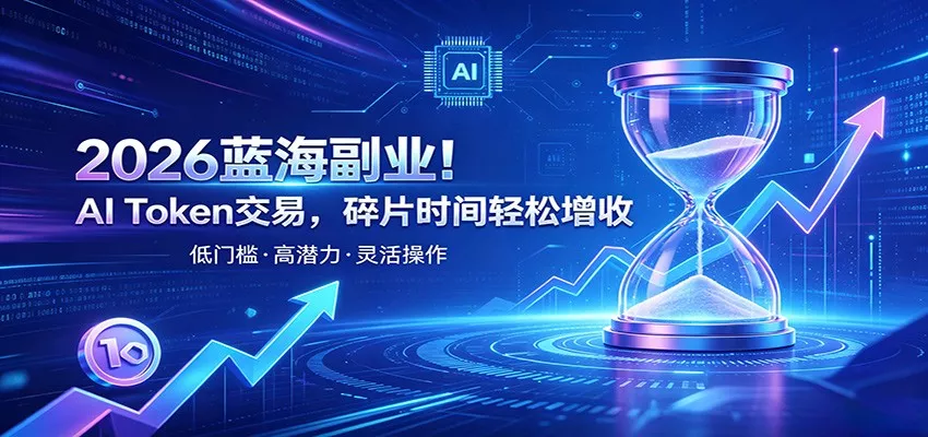 AI Token算力赛道!普通人可入局的数字副业,零门槛快速起步-卓越网创